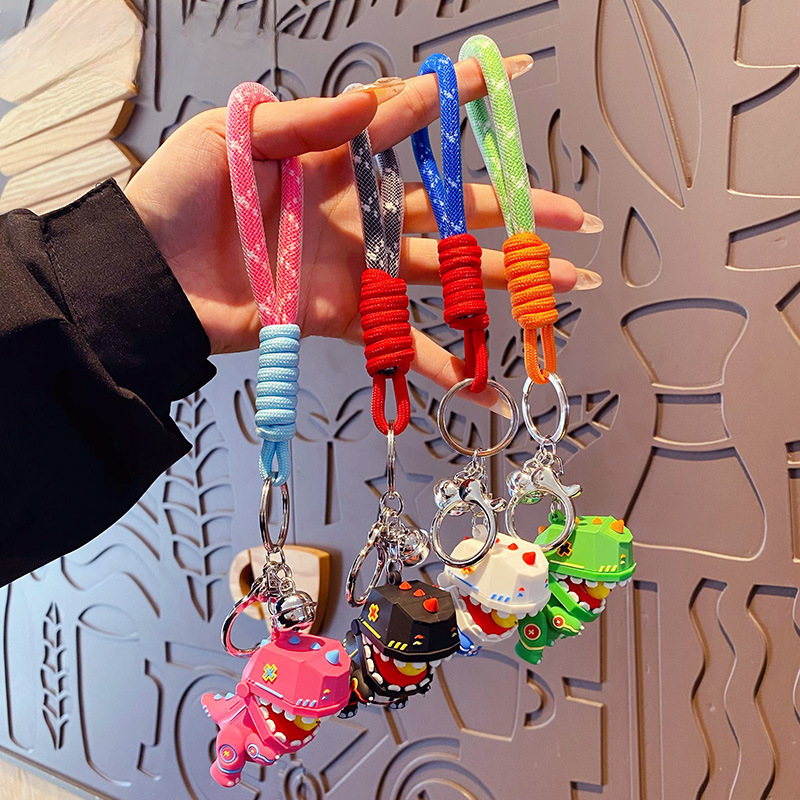 Keychains de resina de pulsera de dibujos animales de dibujos animados al por mayor